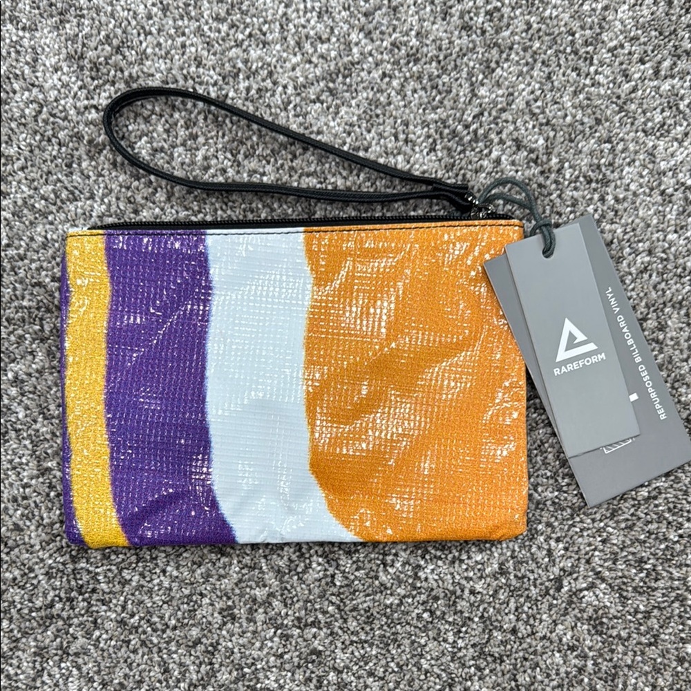 Multicolor Wristlet Clutch